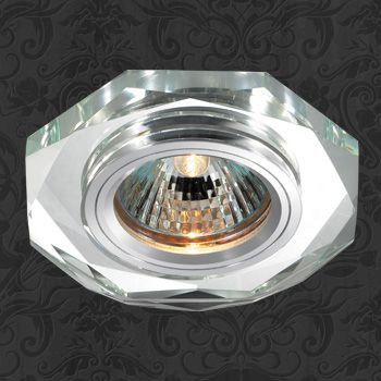 Novotech 369759 NT12 237 алюминий/зеркальный Встраиваемый светильник IP20 GU5.3 50W 12V MIRROR