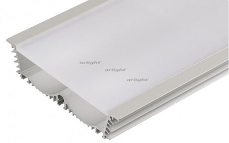 Arlight Профиль с экраном 2 метра ALU-POWER-RW116F-2000 ANOD+FROST