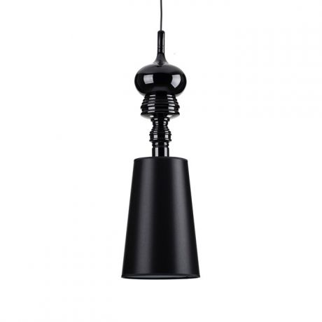 Artpole Светильник подвесной Duke C1 BK, Е27, 1х60 Вт, H48-200 (макс)хD18, черный, шт