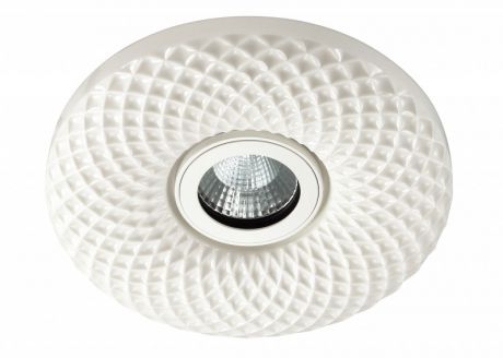 Novotech 357348 NT17 294 белый Встраиваемый светодиодный светильник 5W+25LED 5W 85-265V CERAMIC LED