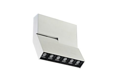 Donolux Donolux Светодиодный светильник для магнитного шинопровода. DC 24В 6W, 3000К, 420 LM, белый, 36°, IP
