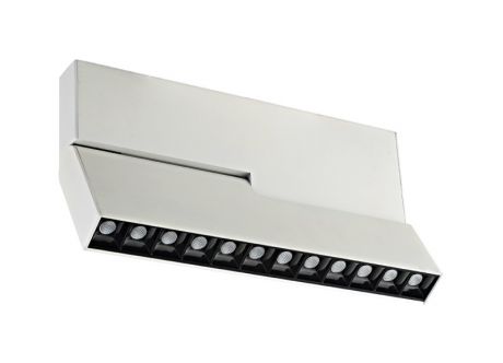 Donolux Donolux Светодиодный светильник для магнитного шинопровода. DC 24В 12W, 3000К, 800 LM, белый, 36°, I