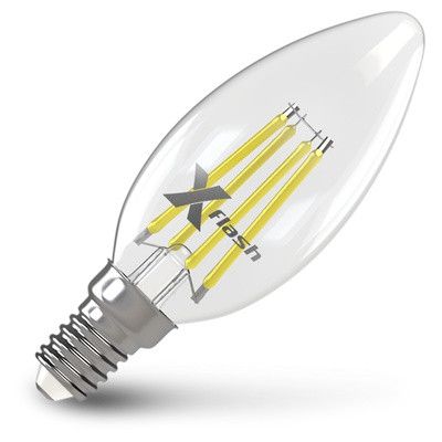 X-Flash Лампа LED X-flash XF-E14-FL-C35-4W-2700K-230V (арт.48632)
