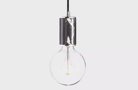 Latitude Подвесной светильник, LATITUDE Marmor Glans nero/aluminum
