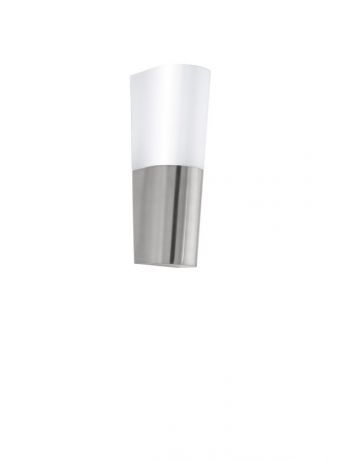 EGLO Уличный светодиодный светильник настенный COVALE, 1х6W (LED), H285, нержав. сталь/пластик, белый