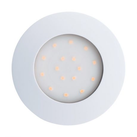 EGLO Уличный светодиодный светильник встраиваемый PINEDA-IP, 1х12W (LED), ?102, пластик, белый