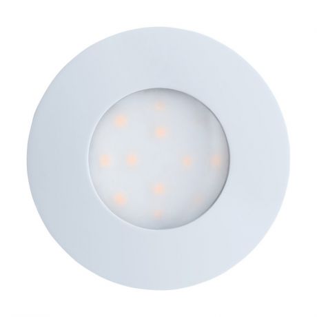 EGLO Уличный светодиодный светильник встраиваемый PINEDA-IP, 1х6W (LED), ?78, пластик, белый