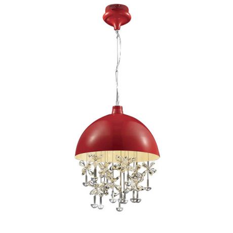 DeLight Collection Подвесной светильник Crystal Light Red