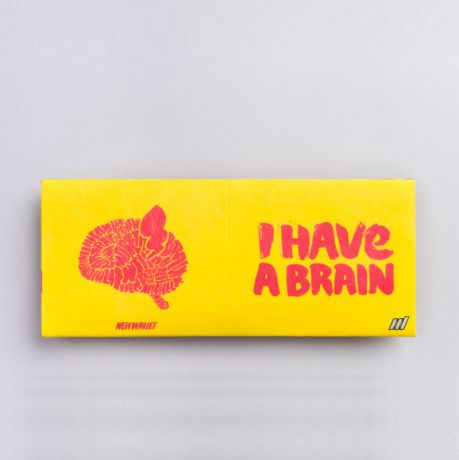 New wallet Бумажник brain