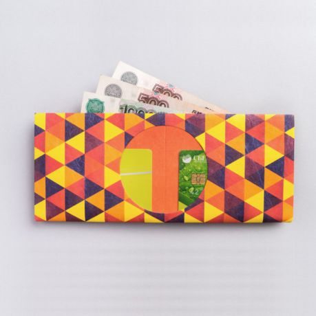 New wallet Бумажник triangle