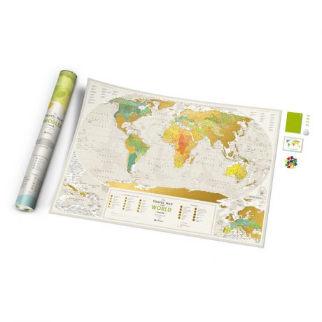 1DEA.me Карта travel map geograghy world