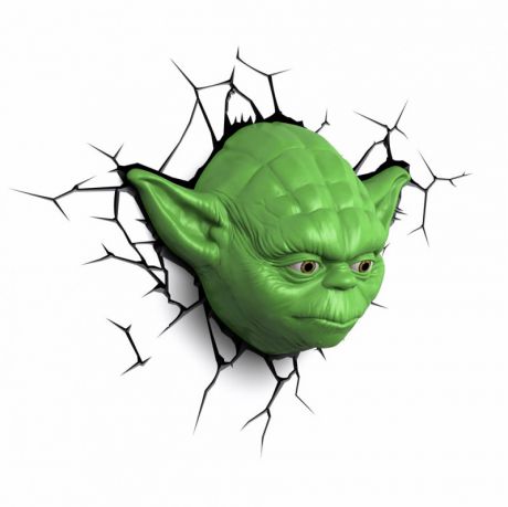 3DLIGHT Светильник ночник детский StarWars (Звёздные Войны)-Yoda (Йода)