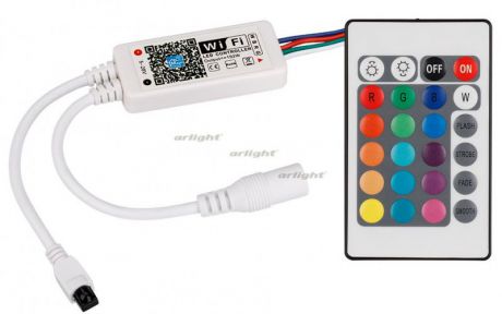 Arlight Контроллер LN-WIFI-IR24B-2 (12V, 96W, ПДУ 24кн, RGBW)