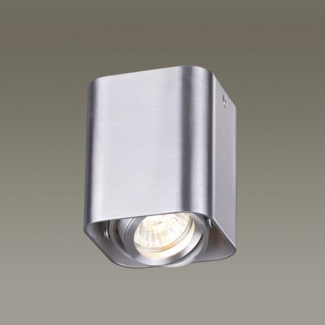 Odeon Light 3577/1C ODL18 120 матовый алюминий Потолочный накладной светильник IP20 GU10 50W 220V MONTALA