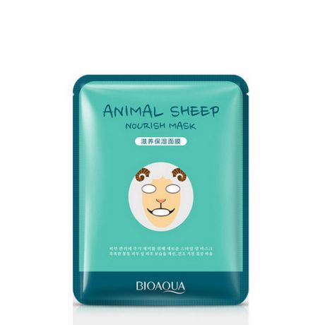 Осветляющая маска Animal Face Sheep 30 грамм (Bioaqua, Маски)