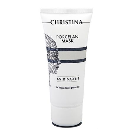 Поросуживающая маска Порцелан для жирной и проблемной кожи 60 мл (Christina, Fresh)