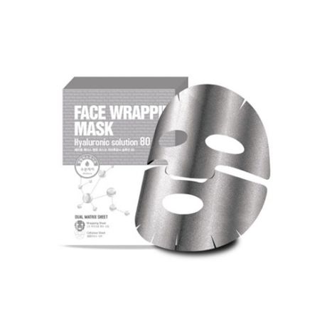 Маска для лица с гиалуроновой кислотой Face Wrapping Mask Hyaruronic Solution 80 27 г (Berrisom, Wrapping Mask)