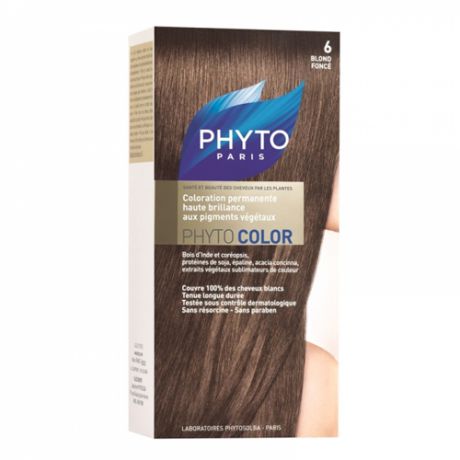 Фитоколор Краска для волос Темный блонд 6 (Phytosolba, Phyto Color)