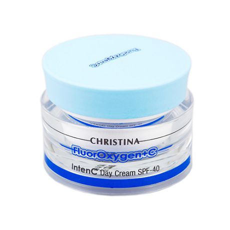 Интенсивный осветляющий крем для лица с СПФ40 50 мл (Christina, FluorOxygenС)