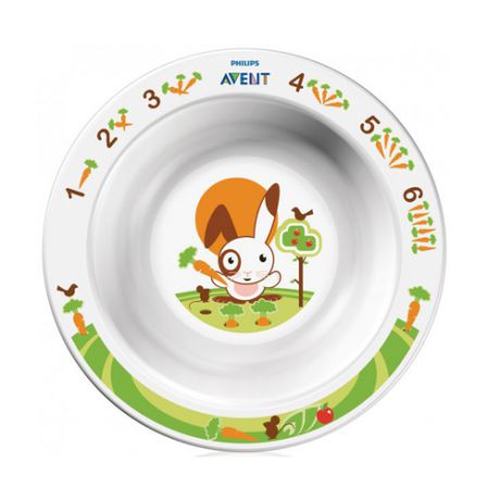Глубокая тарелка малая от 6 месяцев (Avent, Детская посуда)