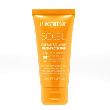 Водостойкий солнцезащитный крем для лица с высокоэффективной системой SPF 50 50 мл (La Biosthetique, Methode Soleil)