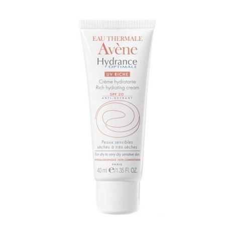 Увлажняющий защитный крем для сухой кожи Гидранс Оптималь UV20 Риш 40 мл (Avene, Hydrance)