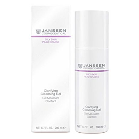 Очищающий гель для жирной кожи 200 мл (Janssen, Oily skin)