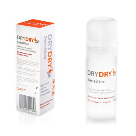 Сенсетив средство от обильного потоотделеения 50мл (Dry Dry, Dry Dry)