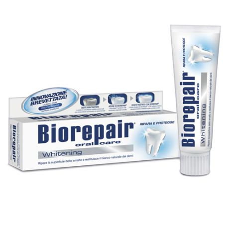 Биорепеир Зубная паста отбеливающая 75 мл (Biorepair, Отбеливание и лечение)