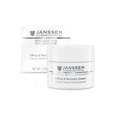 Восстанавливающий крем с лифтингэффектом 50 мл (Janssen, Demanding skin)