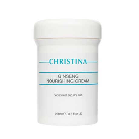 Ginseng Nourishing Cream Питательный крем с экстрактом женьшеня для нормальной и сухой кожи 250 мл (Christina, Fresh)