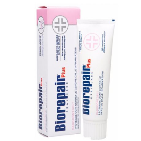 Plus paradontgel Зубная паста для профессиональных болезней десен 75 мл (Biorepair, Ежедневная забота)