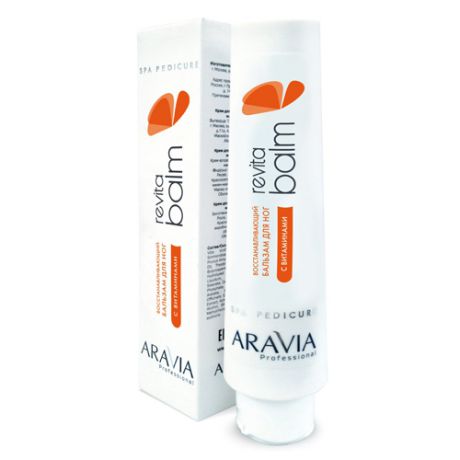 Восстанавливающий бальзам для ног с витаминами Revita Balm 100 мл (Aravia professional, SPA педикюр)