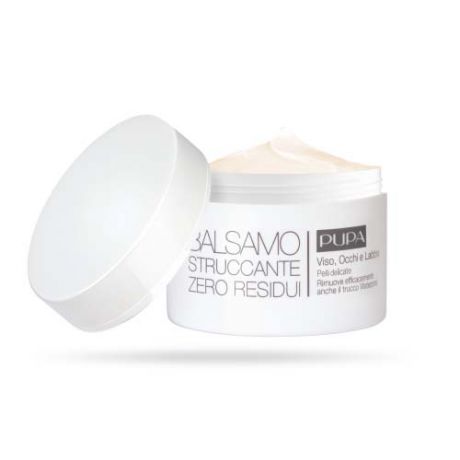 Бальзам для удаления макияжа для чувствительной кожи Zero Residue MakeUp Removing Balm, 100 мл (Pupa, Лицо)
