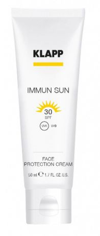 Солнцезащитный крем для лица SPF 50, 50 мл (Klapp, Immun sun)