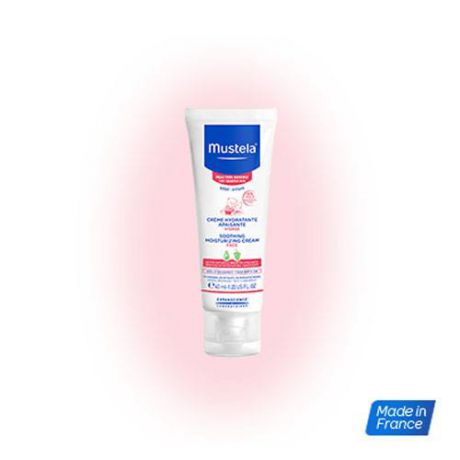 Бебе Увлажняющий успокаивающий крем для лица, 40 мл (Mustela, Very Sensitive Skin)