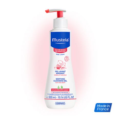 Бебе Гель для купания успокаивающий, 300 мл (Mustela, Very Sensitive Skin)