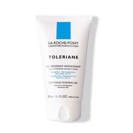 Гель очищающий пенящийся для нормальной и комбинированной сверхчувствительной кожи Толеран 150 мл (La RochePosay, Toleriane)