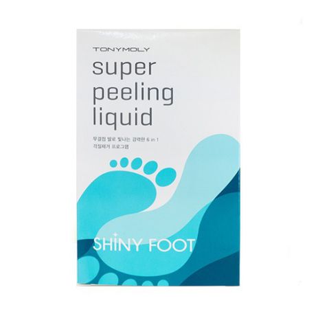 Пилинг носочки для стоп 2х25мл (Tony Moly, Shiny Foot)