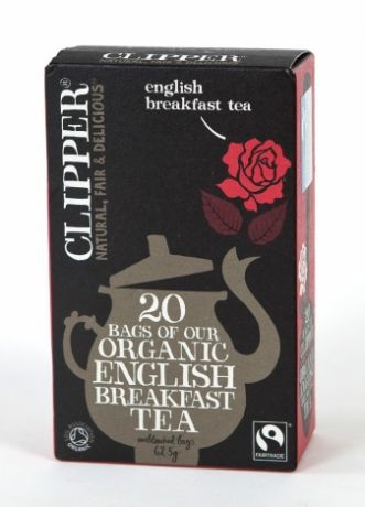 Черный Английский завтрак Органик (20 пак.) (Clipper, Black tea)
