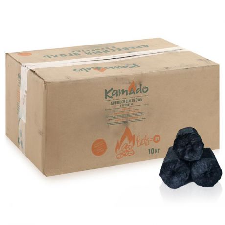 Уголь для барбекю Kamado УГ010 10кг