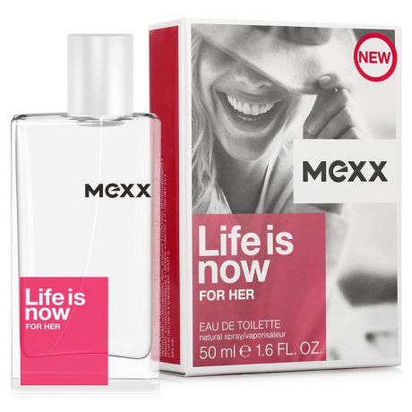 Туалетная вода Mexx Life is Now for Her, 50 мл