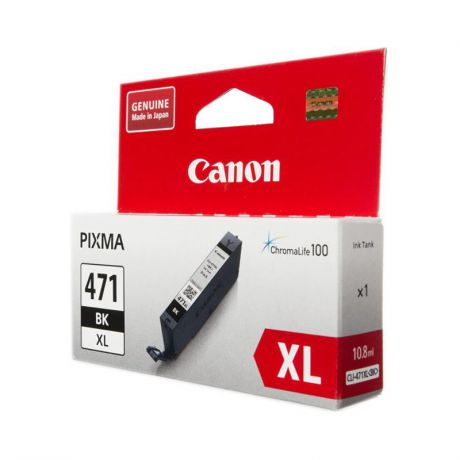 картридж Canon CLI-471BK XL