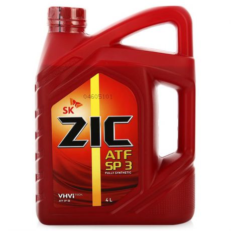 Трансмиссионное масло ZIC ATF SP3, 4л