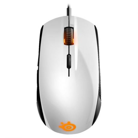 мышь SteelSeries Rival 100 White USB [62335]