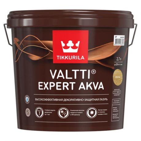 Антисептик Tikkurila Valtti Expert Akva 2,7л, цвет орегон