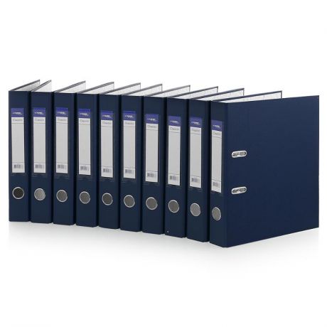 папка-регистратор Expert Complete, 50 мм, синяя (коробка 10шт)