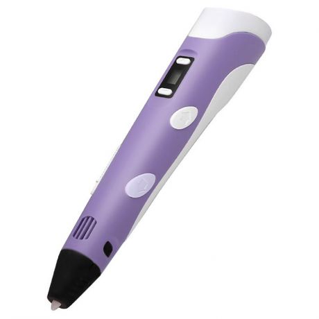 3D ручка Myriwell RP 100B с LCD дисплеем, фиолетовая