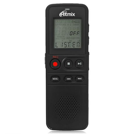 Цифровой диктофон Ritmix RR-810 4Gb черный