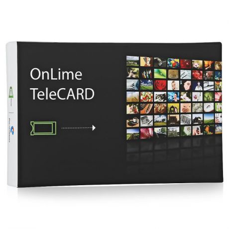 Комплект для цифрового тв OnLime Tele CARD, для абонентов Москвы